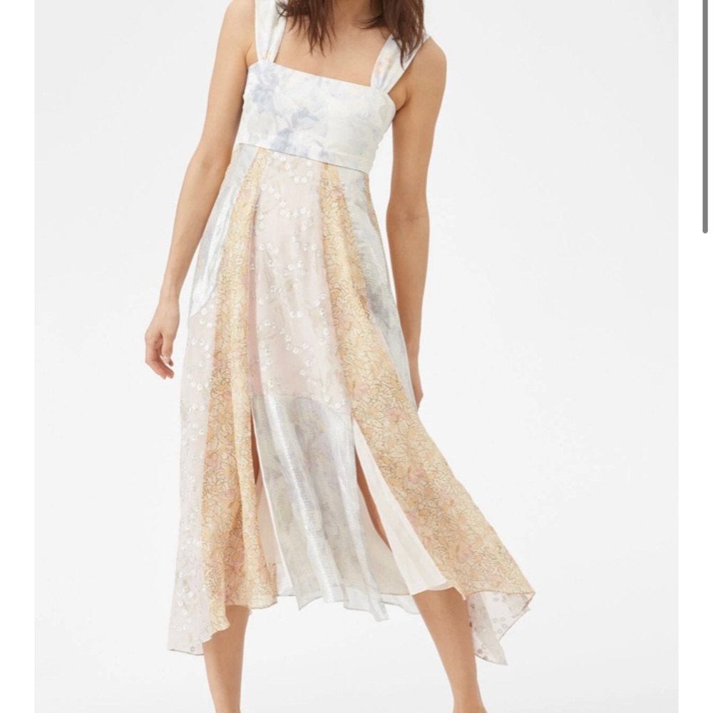 Rebecca Taylor Daffodil Shimmer Dress (brand new!)